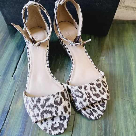 J. Crew Leopard Wedges - Picture 2 of 8